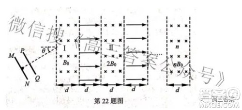 七彩阳光新高考研究联盟2021-2022学年高三下学期返校考试物理试题及答案 七彩阳光新高考研究联盟2021-2022学年高三下学期返校考试物理试题及答案