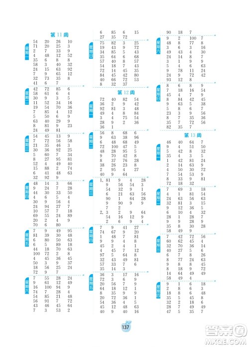 江苏人民出版社2022小学数学计算高手二年级下册RMJY人教版答案 江苏人民出版社2022小学数学计算高手二年级下册RMJY人教版答案