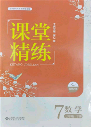 北京师范大学出版社2022课堂精练七年级数学下册北师大版大庆专版参考答案