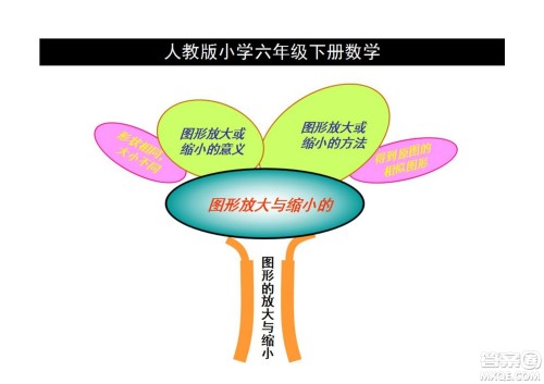 2022六年级下册数学人教版思维导图