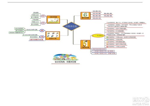 2022五年级下册数学人教版思维导图