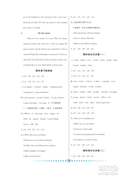 吉林出版集团股份有限公司2022优卷总动员英语六年级下册人教版答案 吉林出版集团股份有限公司2022优卷总动员英语六年级下册人教版答案