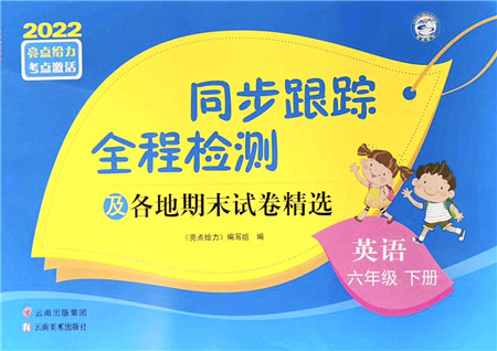 云南美术出版社2022同步跟踪全程检测六年级英语下册译林版答案