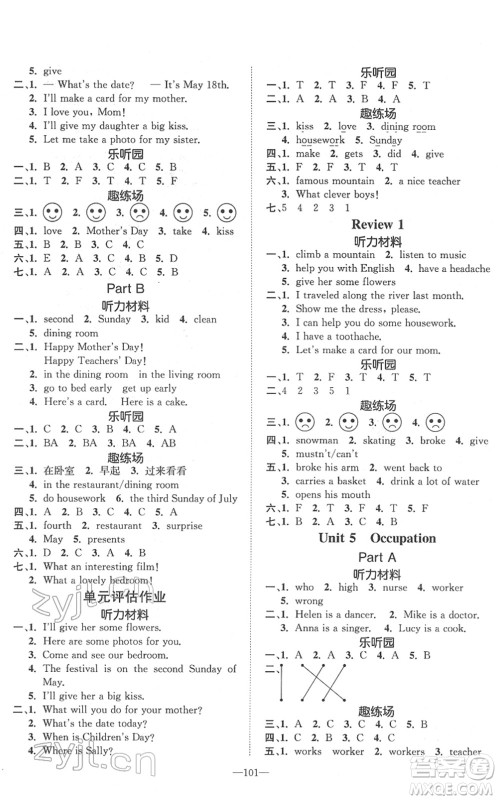 阳光出版社2022培优作业本六年级英语下册MJ闽教版福建专版答案 阳光出版社2022培优作业本六年级英语下册MJ闽教版福建专版答案