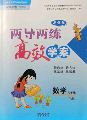 希望出版社2022新课标两导两练高效学案数学六年级下册苏教版答案 希望出版社2022新课标两导两练高效学案数学六年级下册苏教版答案