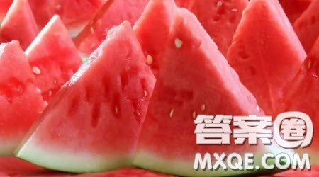 我喜欢西瓜二年级作文300字 写我喜欢西瓜的二年级作文300字