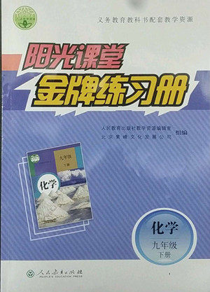 人民教育出版社2022阳光课堂金牌练习册化学九年级下册人教版答案 人民教育出版社2022阳光课堂金牌练习册化学九年级下册人教版答案