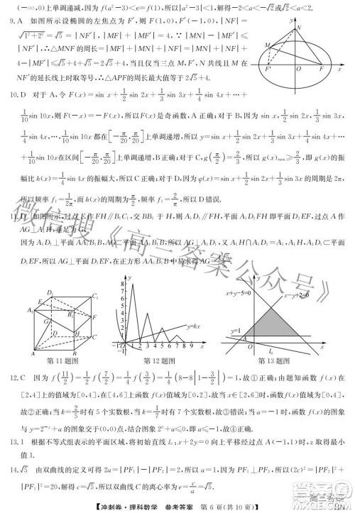 2022年高考冲刺卷二理科数学试题及答案