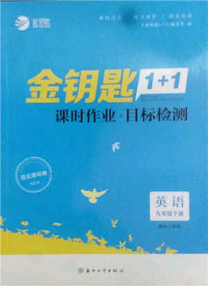 苏州大学出版社2022金钥匙1+1课时作业目标检测九年级下册英语江苏版连云港专版参考答案