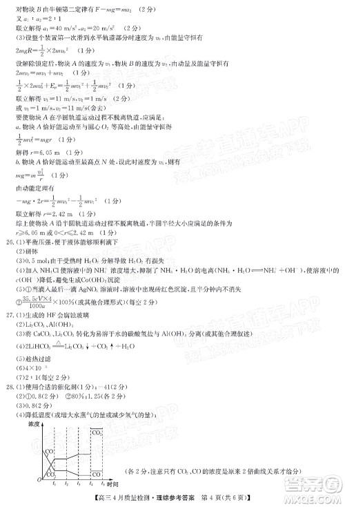 晋城市2022年高三第二次模拟考试理科综合试题及答案 晋城市2022年高三第二次模拟考试理科综合试题及答案