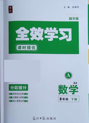 光明日报出版社2022全效学习数学八年级下册ZJ浙教版精华版答案 光明日报出版社2022全效学习数学八年级下册ZJ浙教版精华版答案