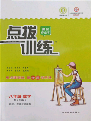 吉林教育出版社2022点拨训练课时作业本八年级下册数学湘教版参考答案