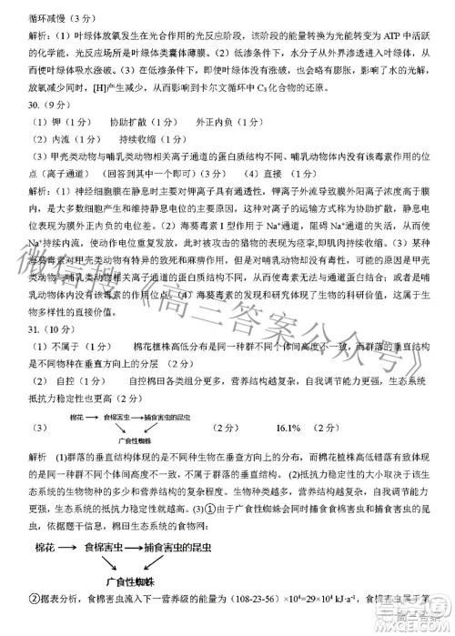 广西四市2022届高中毕业班4月教学质量检测试题文科综合试题及答案