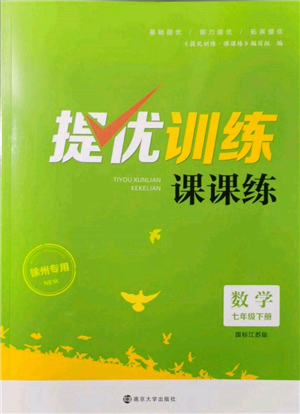 南京大学出版社2022提优训练课课练七年级下册数学江苏版徐州专版参考答案