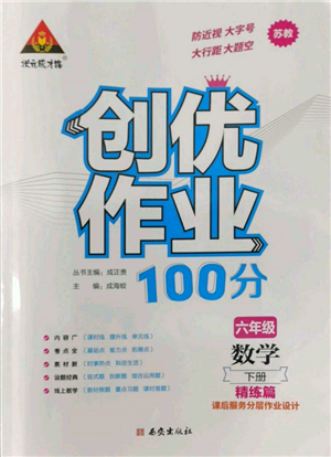 西安出版社2022状元成才路创优作业100分六年级下册数学苏教版参考答案