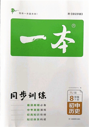 湖南教育出版社2022一本同步训练八年级历史下册RJ人教版答案