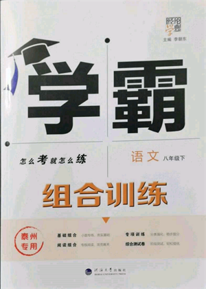河海大学出版社2022经纶学典学霸组合训练八年级下册语文人教版泰州专版参考答案 河海大学出版社2022经纶学典学霸组合训练八年级下册语文人教版泰州专版参考答案