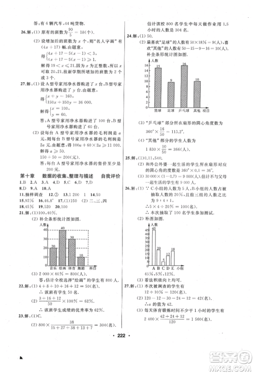 延边人民出版社2022试题优化课堂同步七年级下册数学人教版参考答案 延边人民出版社2022试题优化课堂同步七年级下册数学人教版参考答案