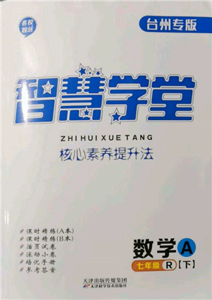 天津科学技术出版社2022智慧学堂核心素养提升法A本七年级下册数学人教版台州专版参考答案