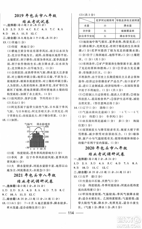 河北少年儿童出版社2022夺冠百分百内蒙古中考试题调研九年级地理人教版答案 河北少年儿童出版社2022夺冠百分百内蒙古中考试题调研九年级地理人教版答案