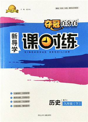 河北少年儿童出版社2022夺冠百分百新导学课时练九年级历史下册人教版答案