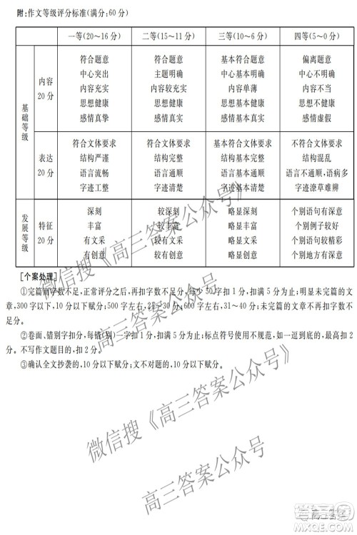 2022年5月湘豫名校联考高三语文试题及答案