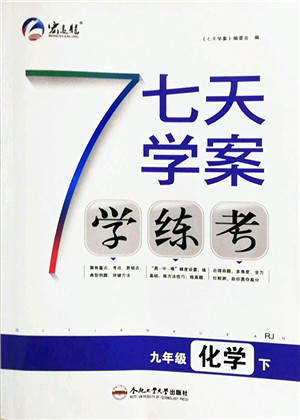 合肥工业大学出版社2022七天学案学练考九年级化学下册RJ人教版答案