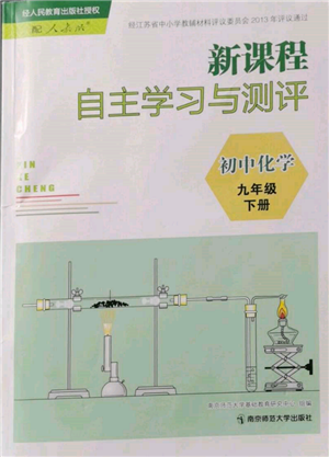 南京师范大学出版社2022新课程自主学习与测评九年级下册化学人教版参考答案