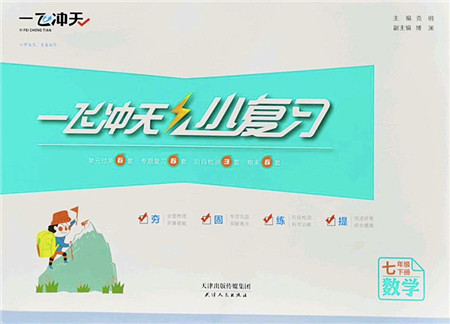 天津人民出版社2022一飞冲天小复习七年级数学下册人教版答案