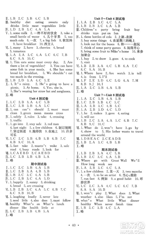 合肥工业大学出版社2022全频道课时作业六年级英语下册YL译林版答案 合肥工业大学出版社2022全频道课时作业六年级英语下册YL译林版答案