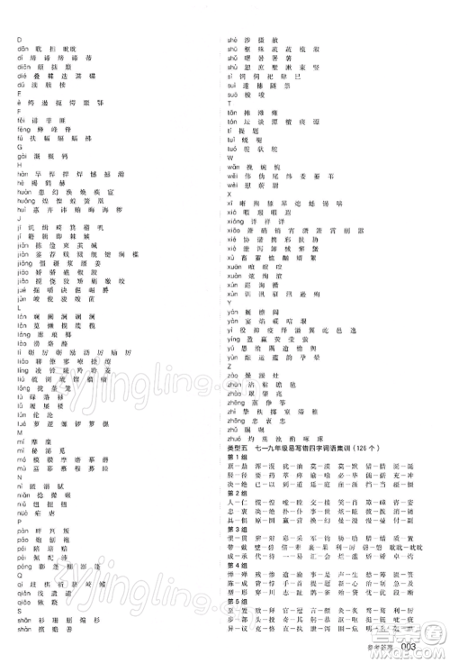 阳光出版社2022全品中考复习方案精讲专练语文江苏版参考答案 阳光出版社2022全品中考复习方案精讲专练语文江苏版参考答案
