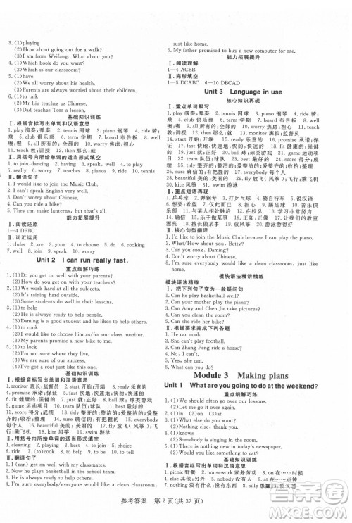 哈尔滨出版社2022课堂过关循环练英语七年级下册外研版答案 哈尔滨出版社2022课堂过关循环练英语七年级下册外研版答案