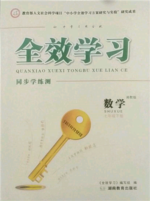 湖南教育出版社2022全效学习同步学练测七年级下册数学湘教版参考答案 湖南教育出版社2022全效学习同步学练测七年级下册数学湘教版参考答案