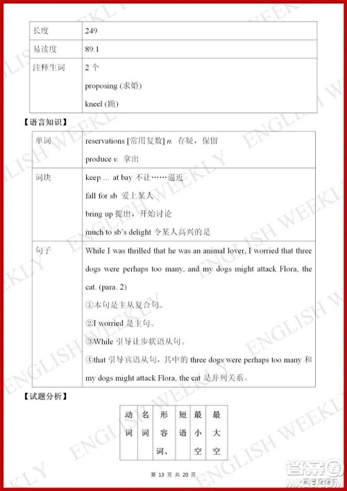 2022高考真题全国甲卷英语试题及答案解析