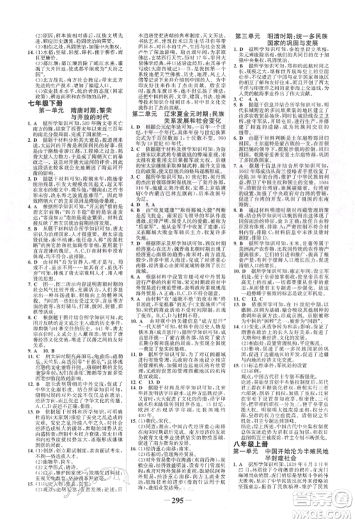 河北少年儿童出版社2022世纪金榜初中全程复习方略历史通用版福建专版参考答案 河北少年儿童出版社2022世纪金榜初中全程复习方略历史通用版福建专版参考答案