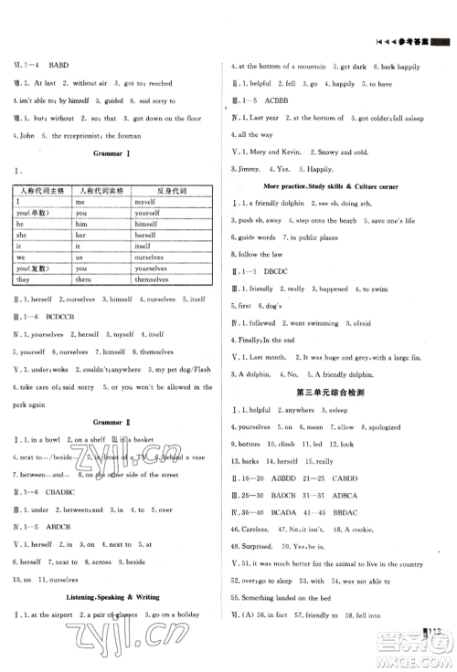 北方妇女儿童出版社2022胜券在握辽宁作业分层培优学案七年级下册英语沪教版参考答案 北方妇女儿童出版社2022胜券在握辽宁作业分层培优学案七年级下册英语沪教版参考答案
