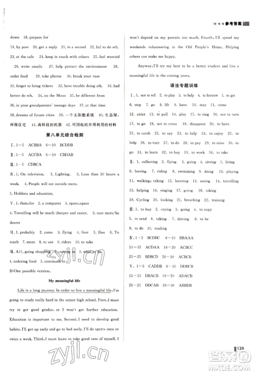 北方妇女儿童出版社2022胜券在握辽宁作业分层培优学案八年级下册英语沪教版参考答案 北方妇女儿童出版社2022胜券在握辽宁作业分层培优学案八年级下册英语沪教版参考答案