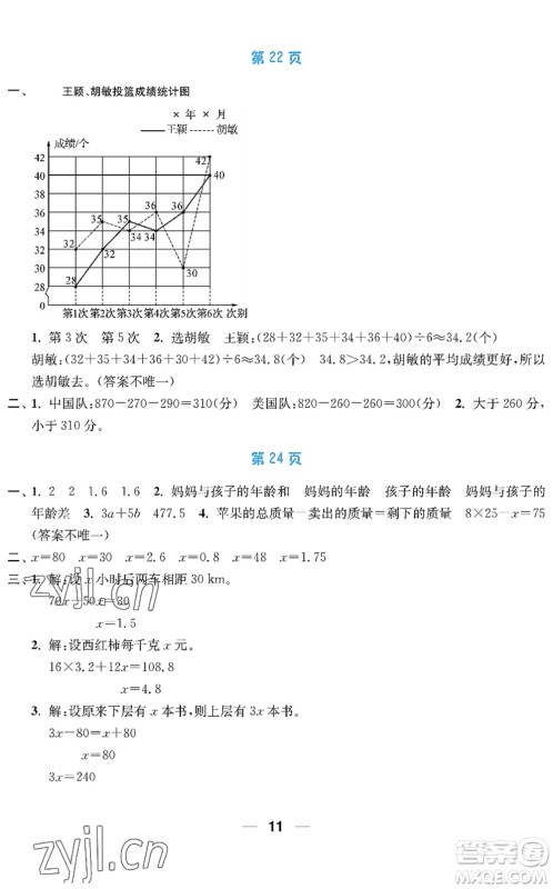 南京大学出版社2022暑假接力棒小学五升六年级综合篇人教版答案 南京大学出版社2022暑假接力棒小学五升六年级综合篇人教版答案