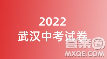 2022武汉市中考数学试卷试题及答案汇总