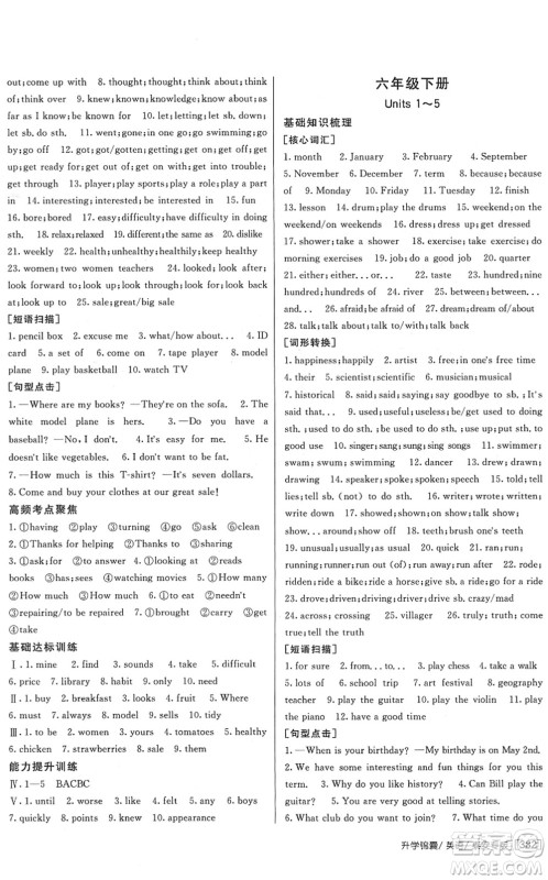 新疆青少年出版社2022升学锦囊九年级英语泰安专版答案 新疆青少年出版社2022升学锦囊九年级英语泰安专版答案
