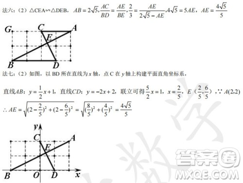 2022年河北省初中毕业生升学文化课考试数学试卷及答案