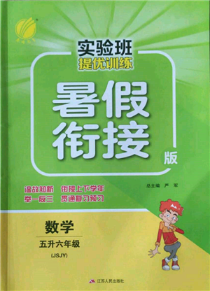 江苏人民出版社2022实验班提优训练暑假衔接五升六数学苏教版参考答案