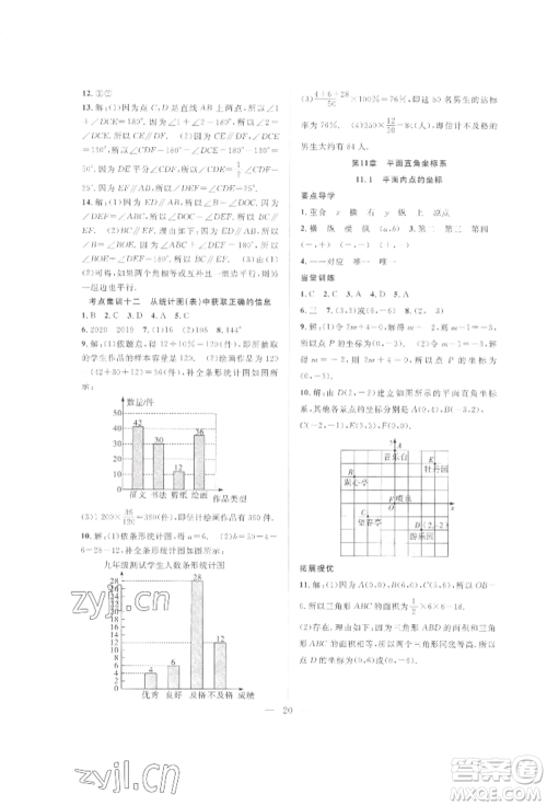 合肥工业大学出版社2022假期伴你行暑假复习计划七年级数学沪科版参考答案