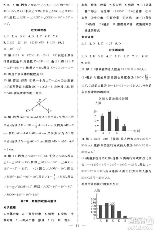南方出版社2022新活力暑假总动员七年级数学沪科版答案 南方出版社2022新活力暑假总动员七年级数学沪科版答案