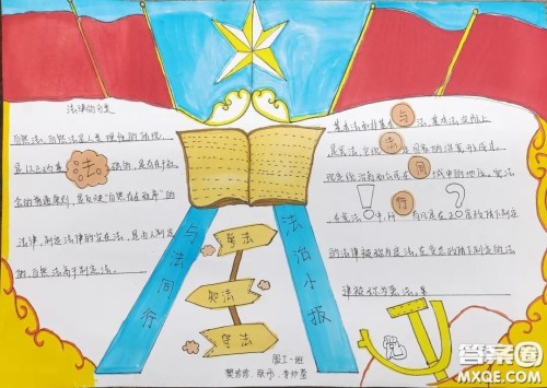 法治手抄报图片整理 关于法治手抄报小学生图片大全 法治手抄报图片整理 关于法治手抄报小学生图片大全