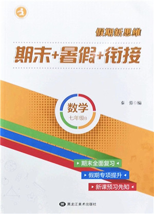 黑龙江美术出版社2022假期新思维期末+暑假+衔接七年级数学B北师版答案