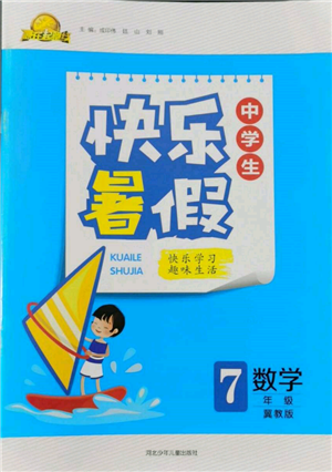 河北少年儿童出版社2022赢在起跑线中学生快乐暑假七年级数学冀教版参考答案