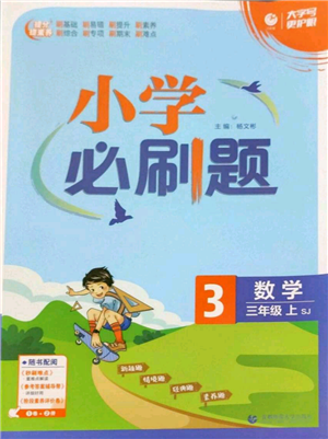 首都师范大学出版社2022小学必刷题三年级上册数学苏教版参考答案