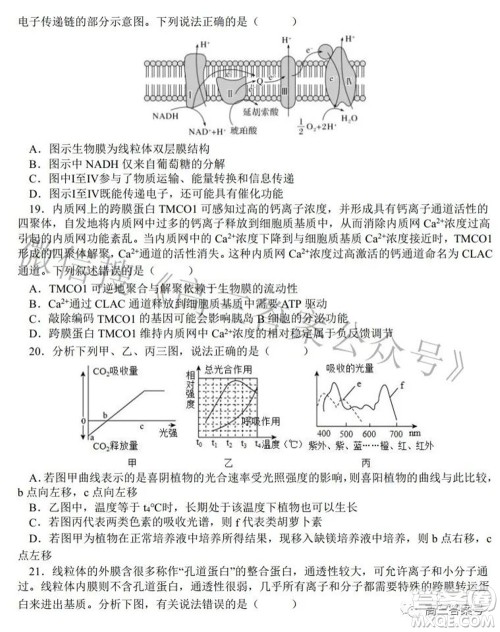 郑州四中2022-2023学年高三上学期第一次调研考试化学试题及答案