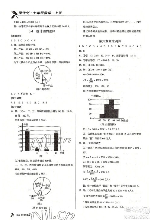 广东经济出版社2022全优点练课计划七年级数学上册北师大版答案